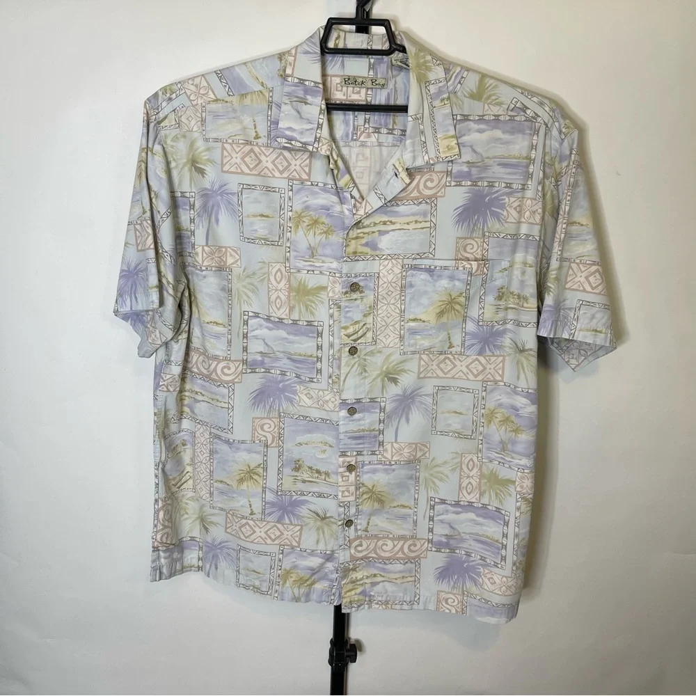 Batik Bay Hawaiian Tropical Casual Shirt Size XXL Men’s